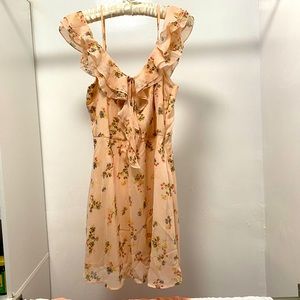 Atmosphere off the shoulder floral sundress